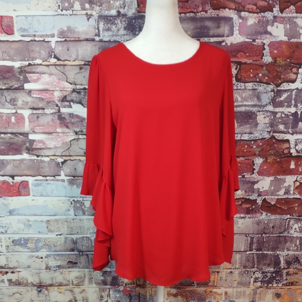 Joseph Ribkoff Polyester Crepe De Chine Top